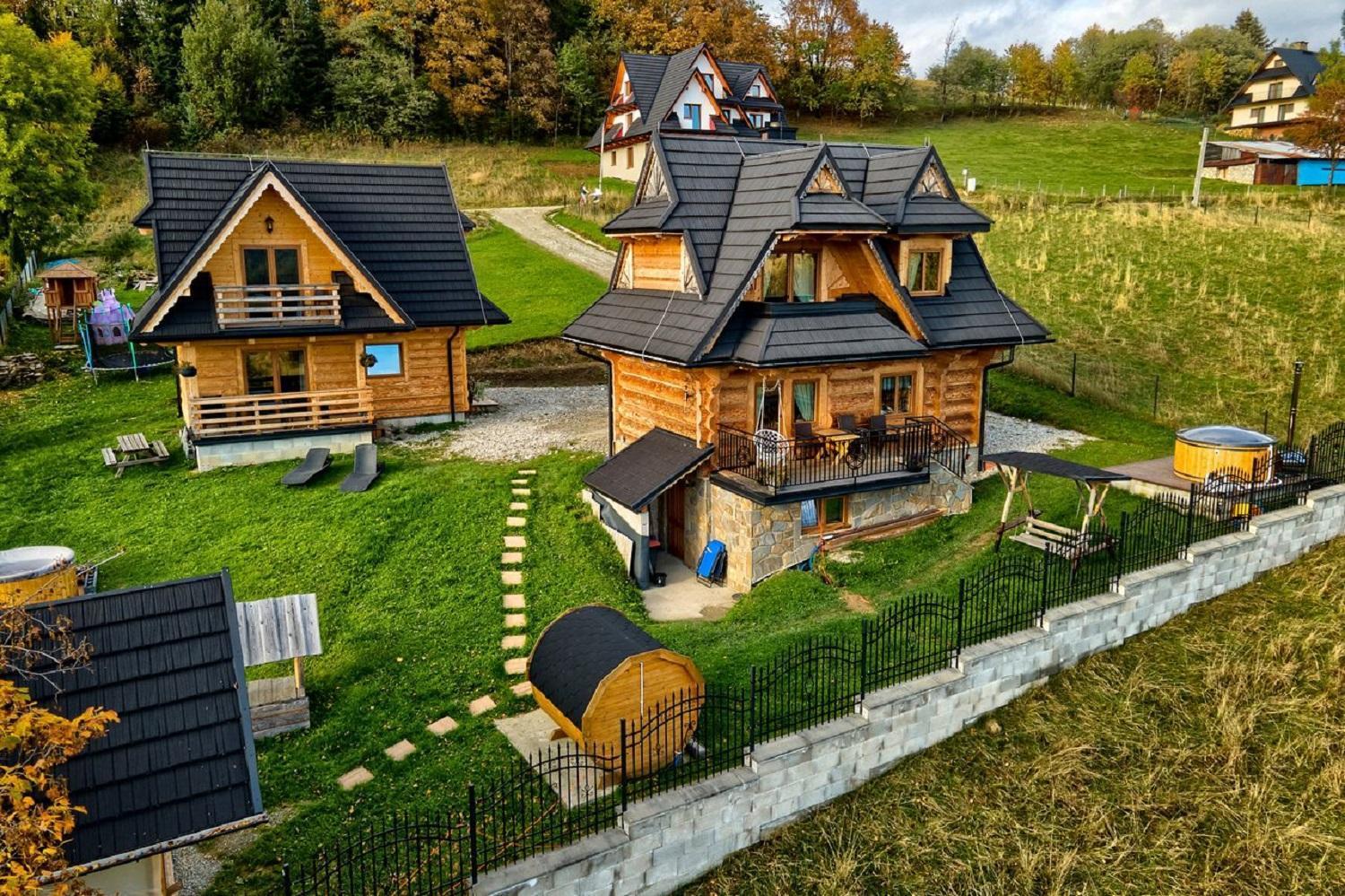 Domki Gliczarowski Z Jacuzzi & Sauna Zakopane Exterior photo
