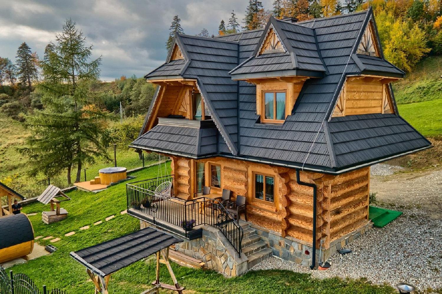 Domki Gliczarowski Z Jacuzzi & Sauna Zakopane Exterior photo